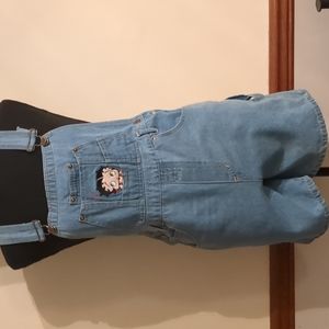 VINTAGE 1995 Syndicate, Inc. Betty Boop shortalls. Girl's sized 12.